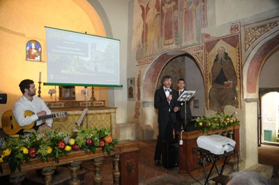 Lucio Misuri e Riccardo Impallomeni - Inaugurazione Associazione Pieve a Sietina